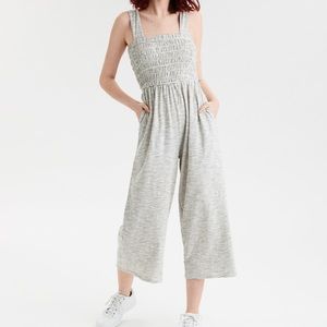 AE Striped Cozy Jumpsuit - XS